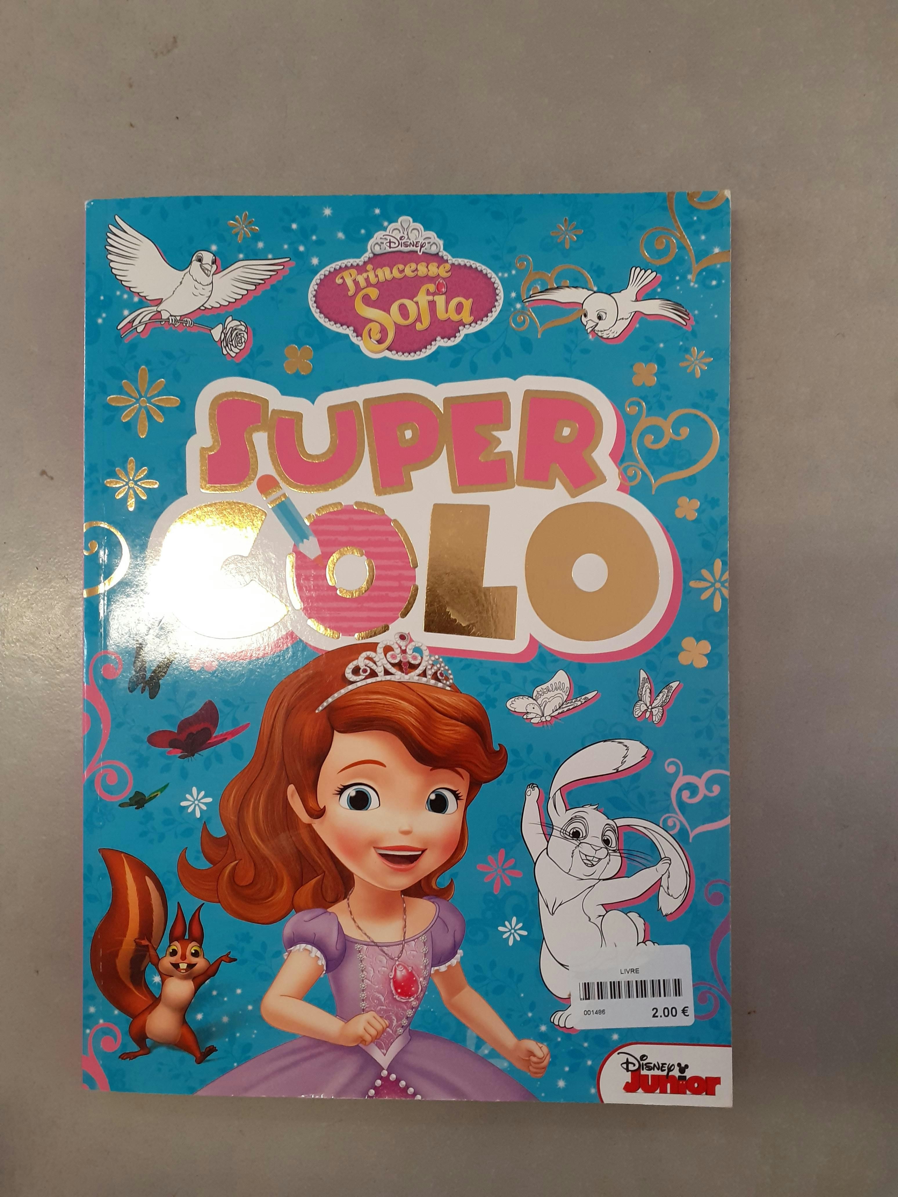 Livre de coloriage "Super colo"