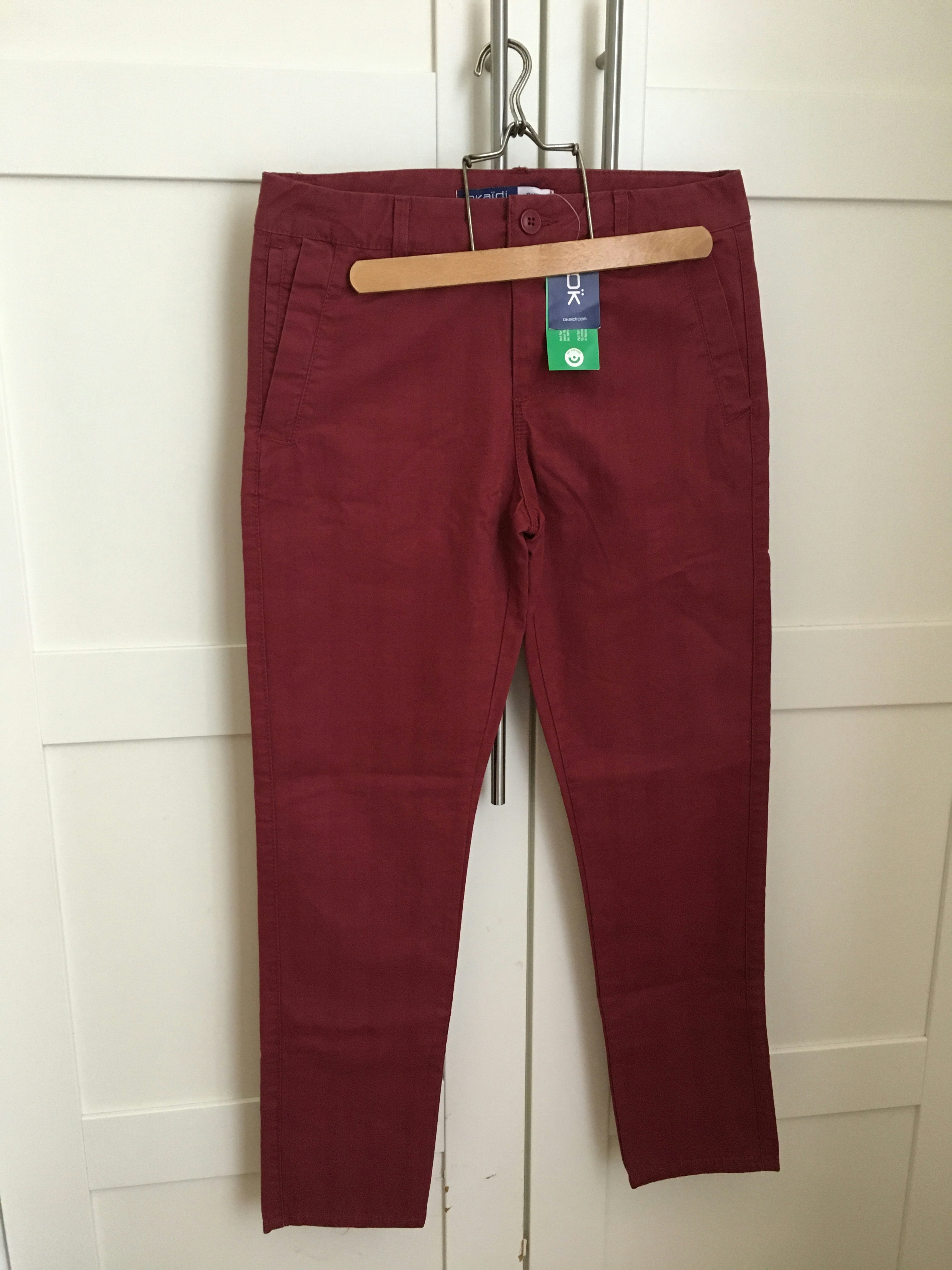 Pantalon chino neuf Okaïdi 12 ans