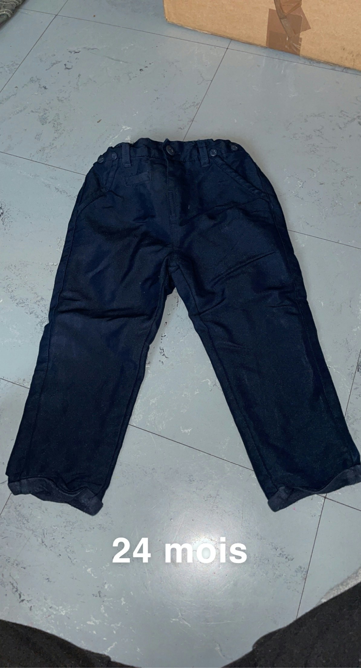 Jean bébé garçon