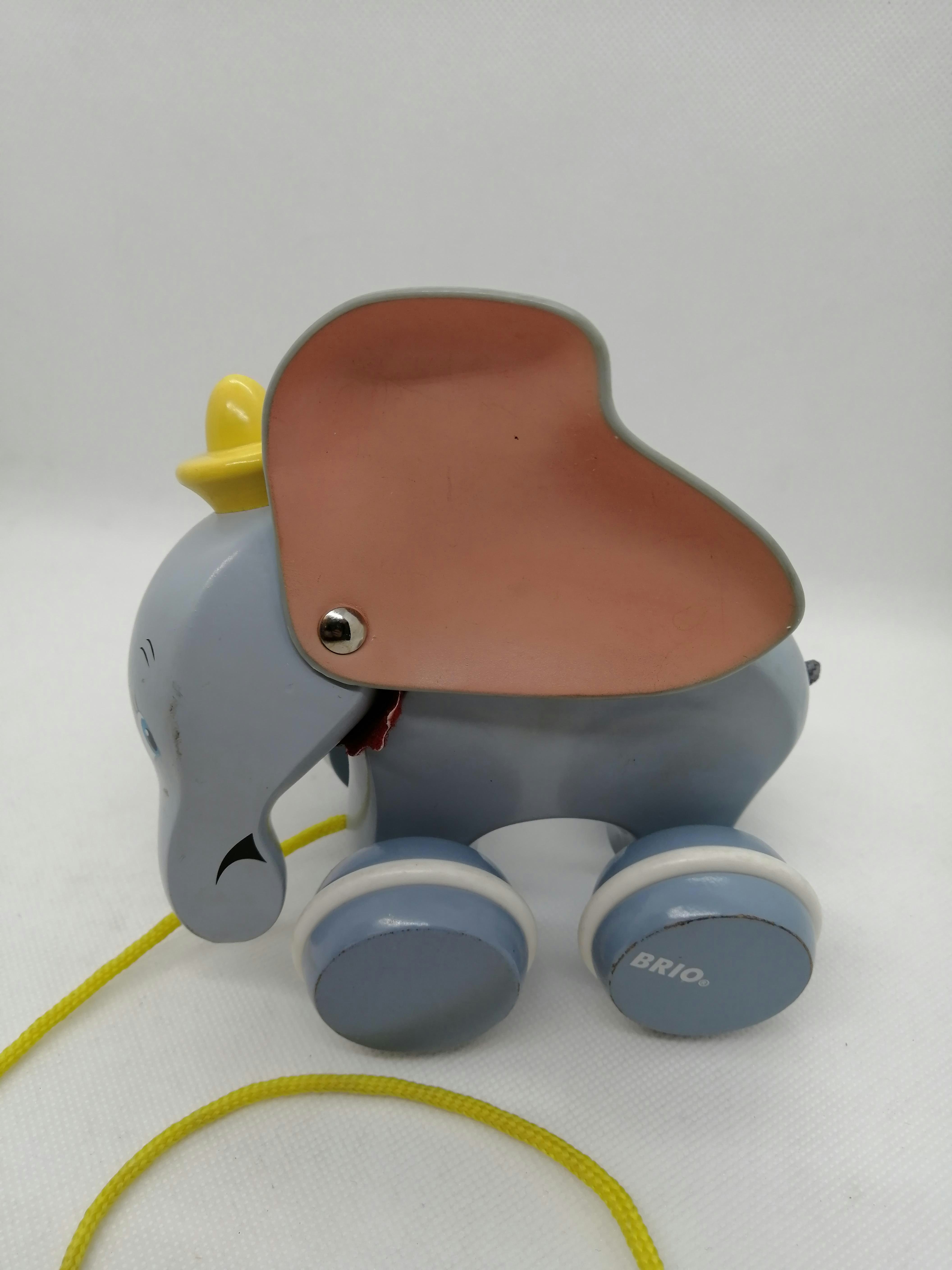 DEAL Éléphant à tirer en bois - photo numéro 2