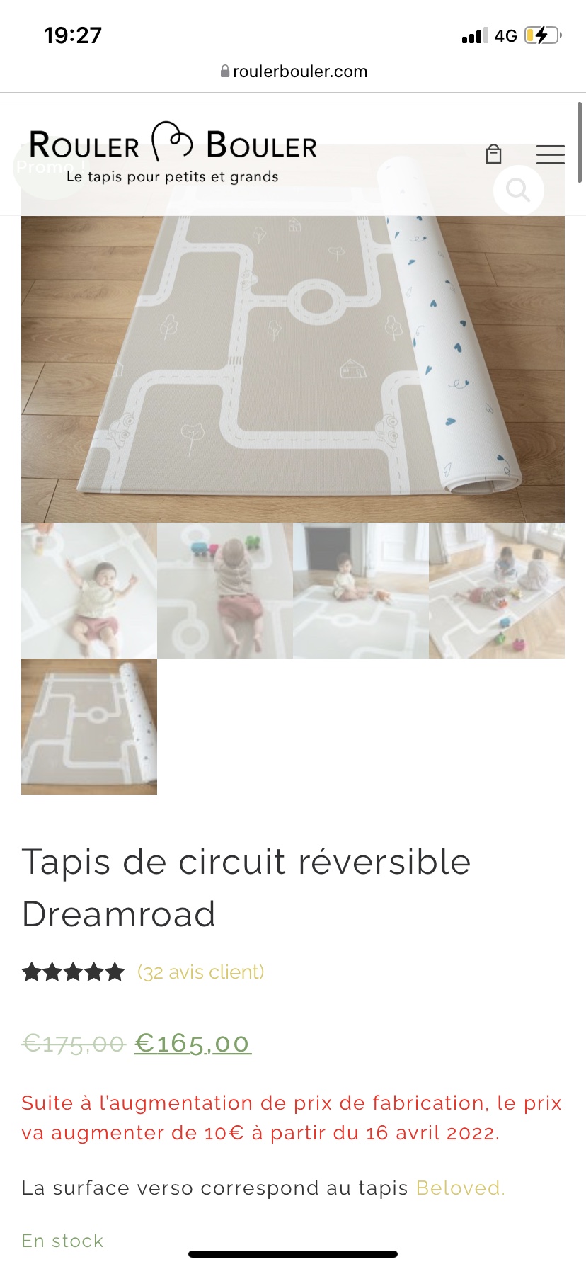 Tapis éveil rouler bouler