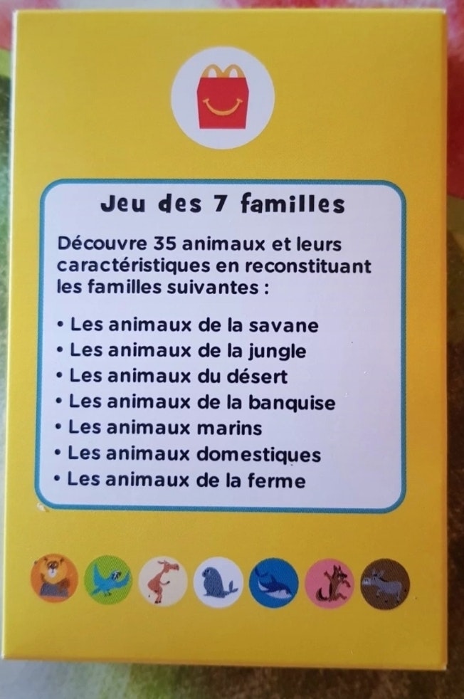 Jeu des 7 familles - Découvre les animaux - photo numéro 2