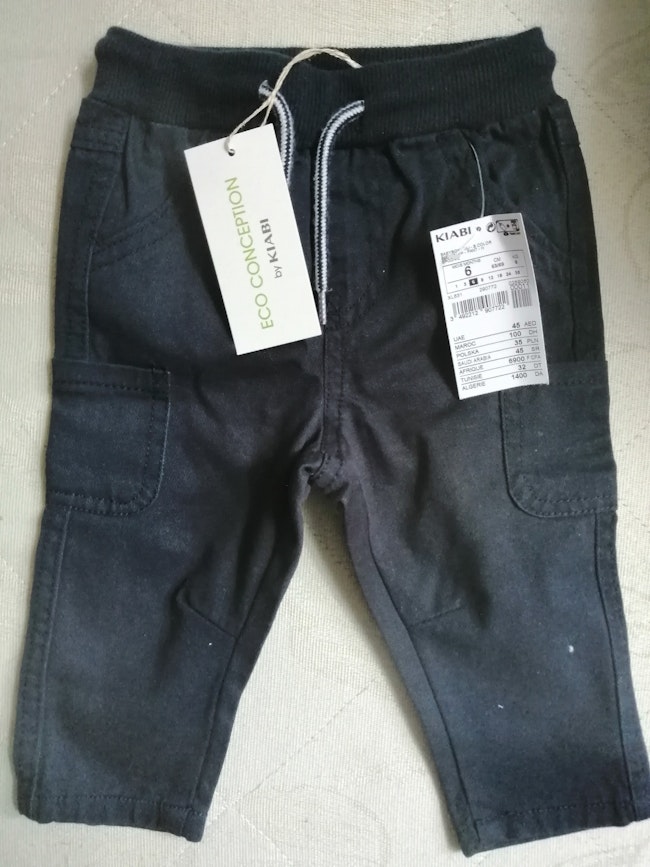 Pantalon Kiabi 6m Beebs Achat Vente Bebe Enfant