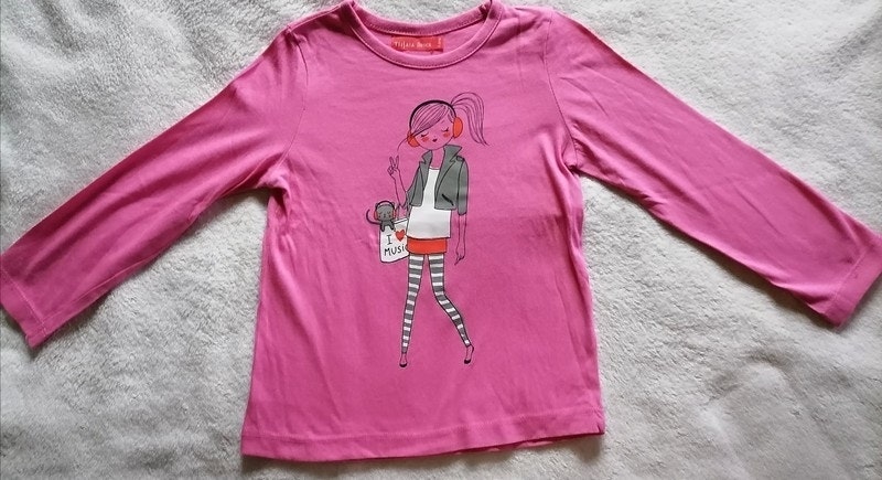 T shirt fille 4 ans fillette