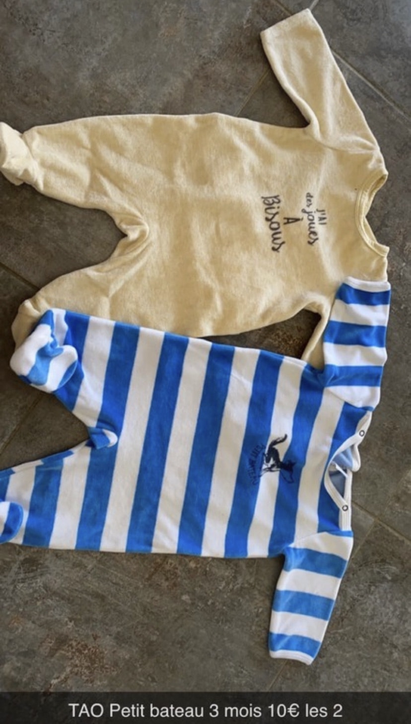 Lot 2 pyjamas