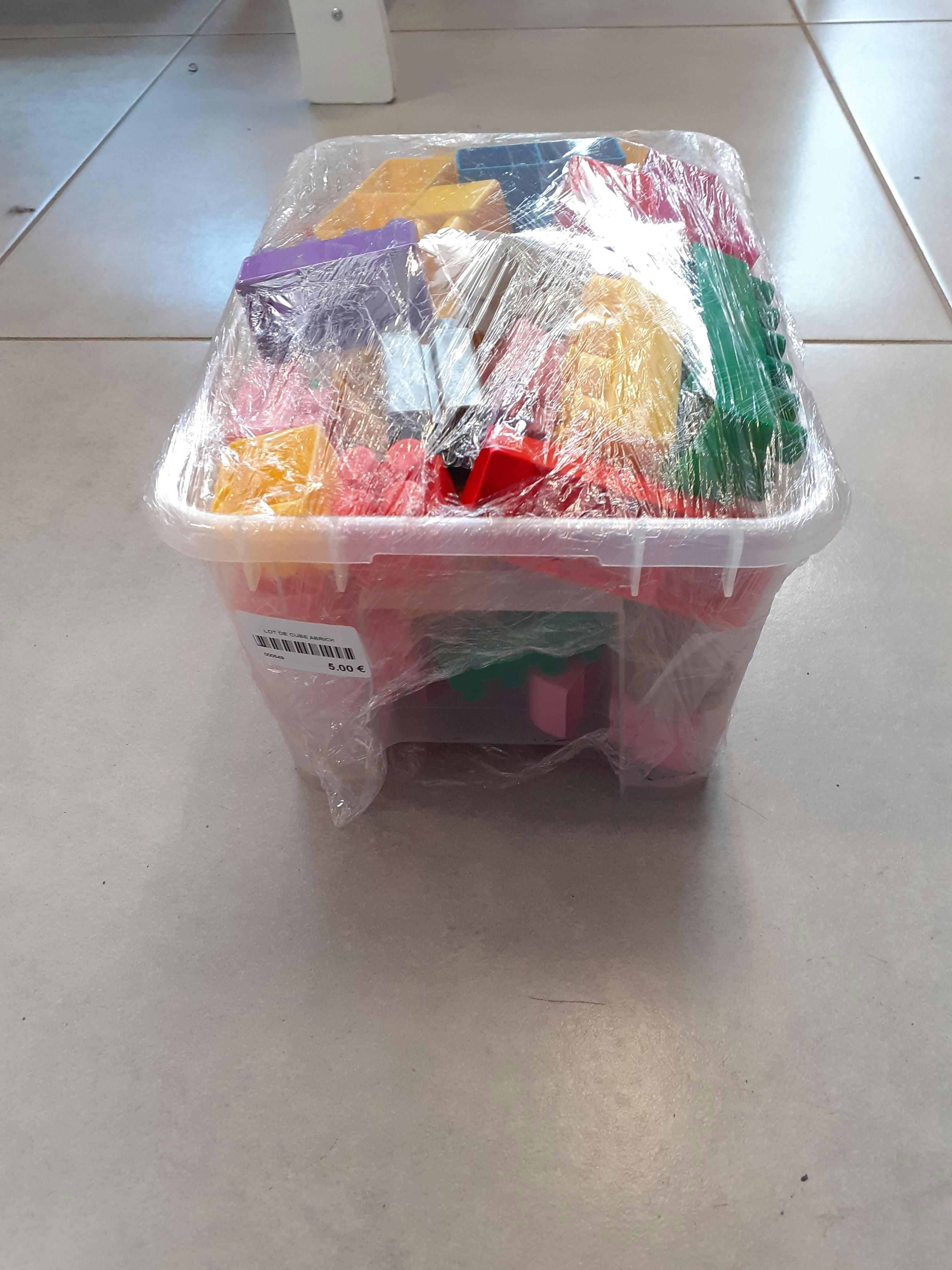 Lot de cube Abrick
