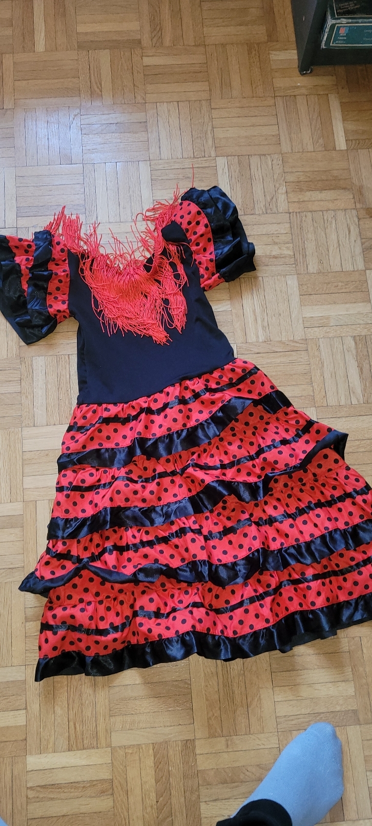 Robe flamenco 10 ans très bon état
