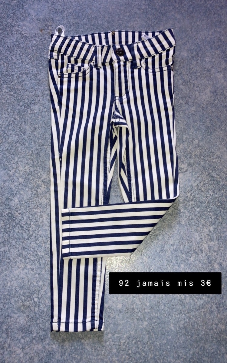 Pantalon ligné