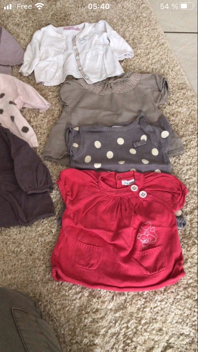 Lot pull et gilet 3 mois - photo numéro 3