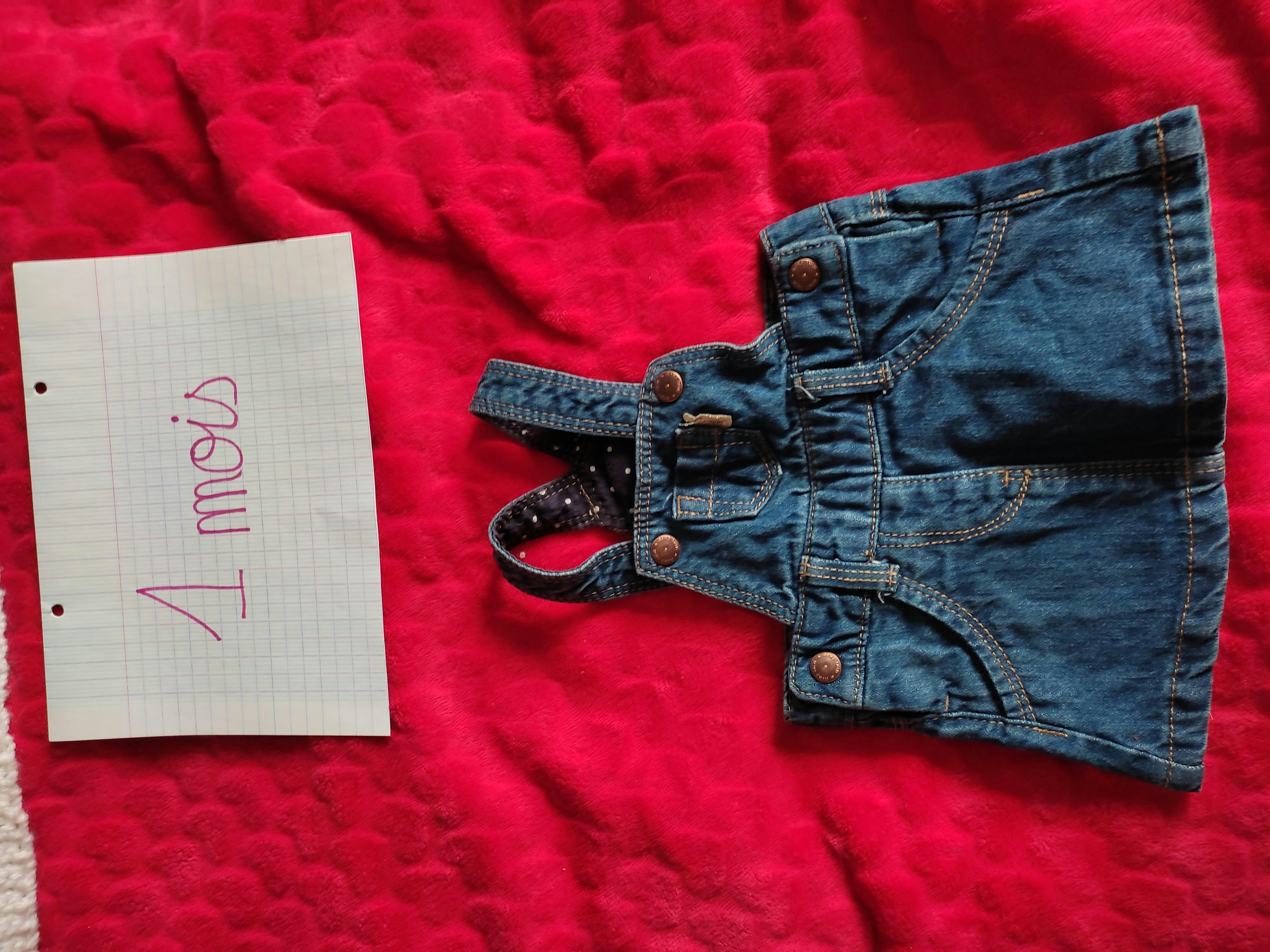 Salopette en jean