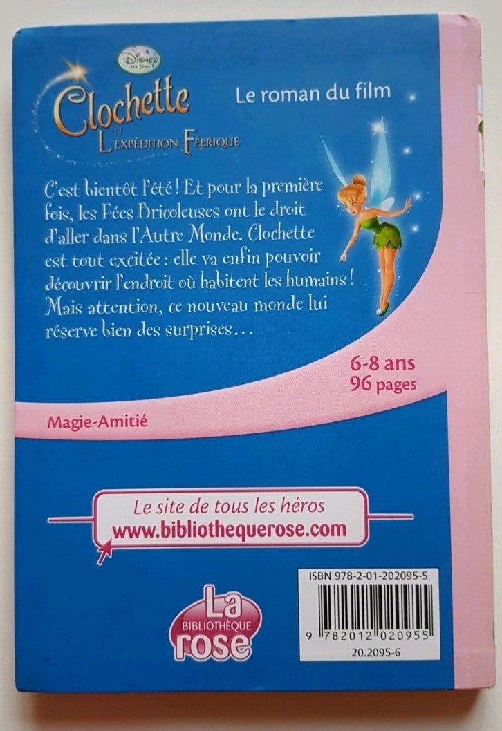 Livre "Fée Clochette" - photo numéro 2