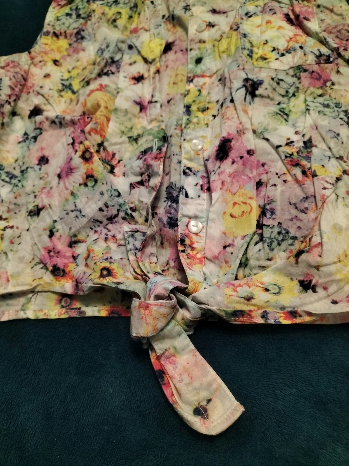 Chemisier fleuri H&M neuf 14 ans