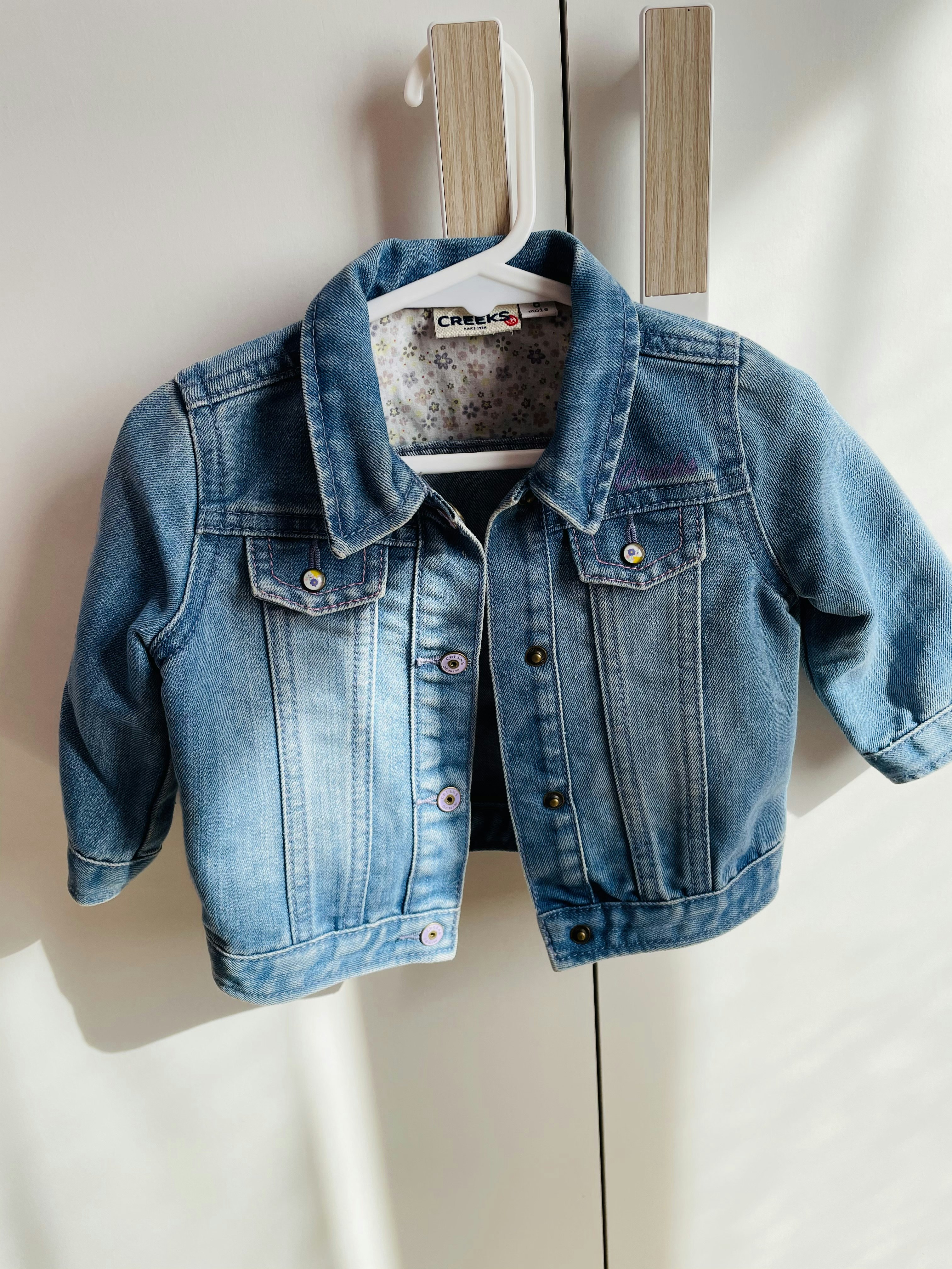 Veste jean fille