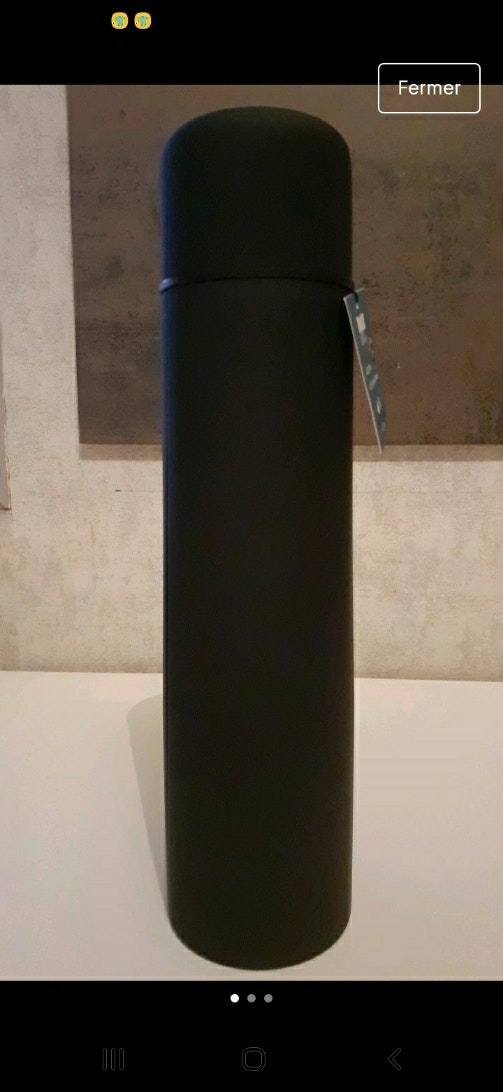 Thermos isotherme neuf pour chaud et froid en inox