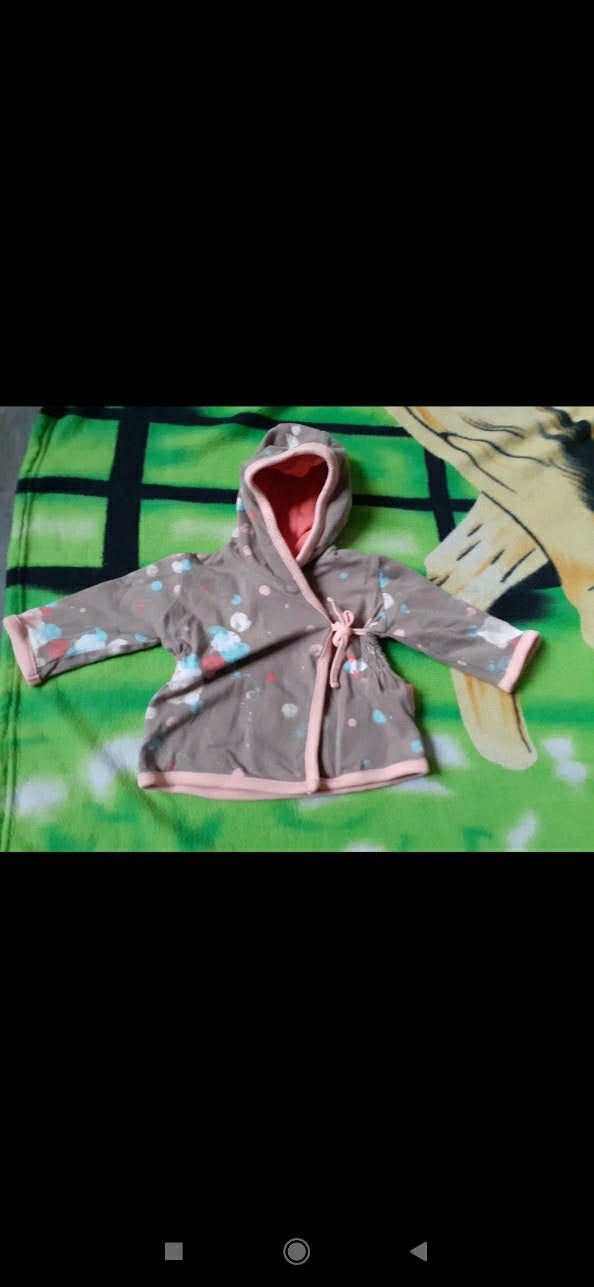 Veste à capuche fille