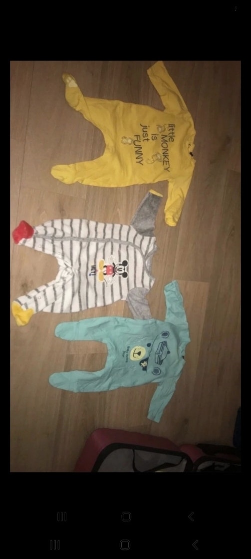 3 pyjama bébé 1 mois