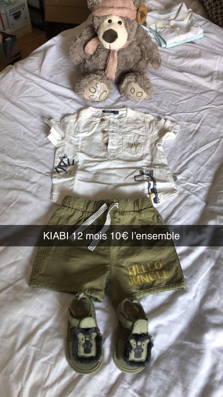 Ensemble Kiabi 12 mois