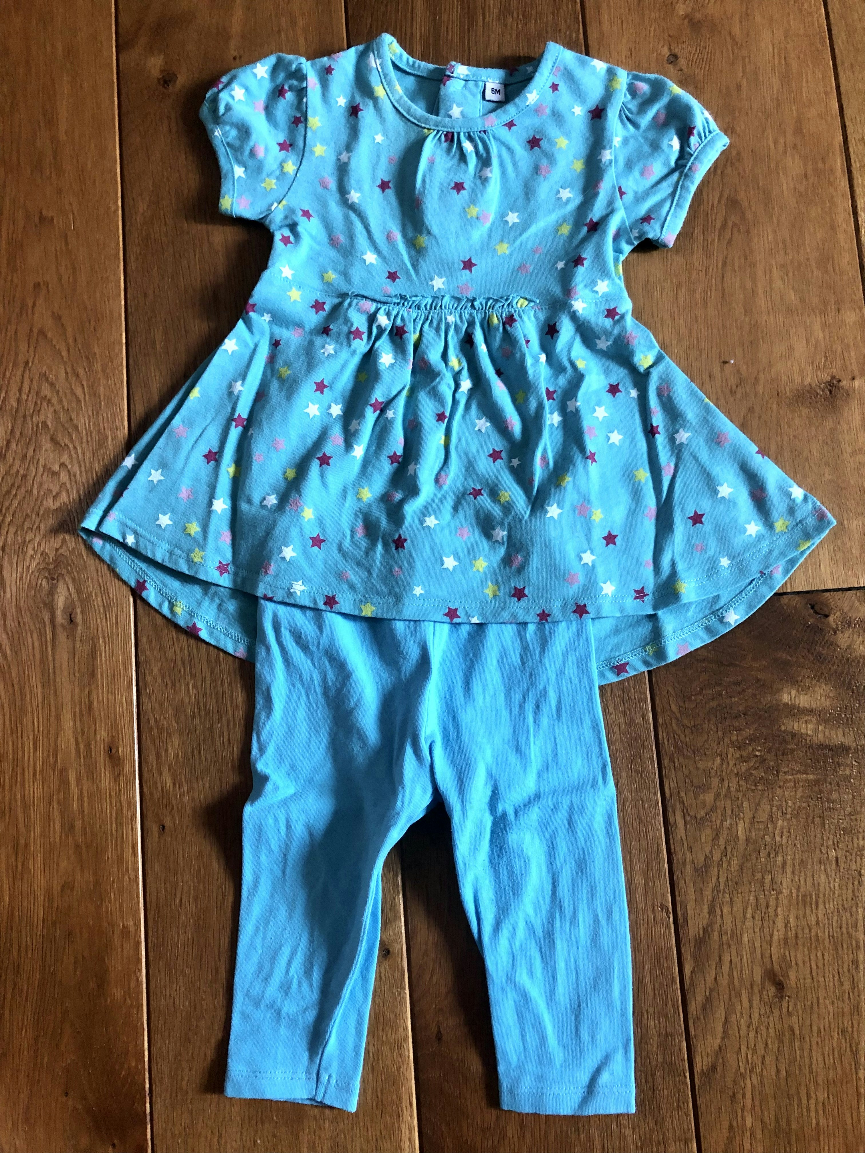 Ensemble robe legging 6 mois
