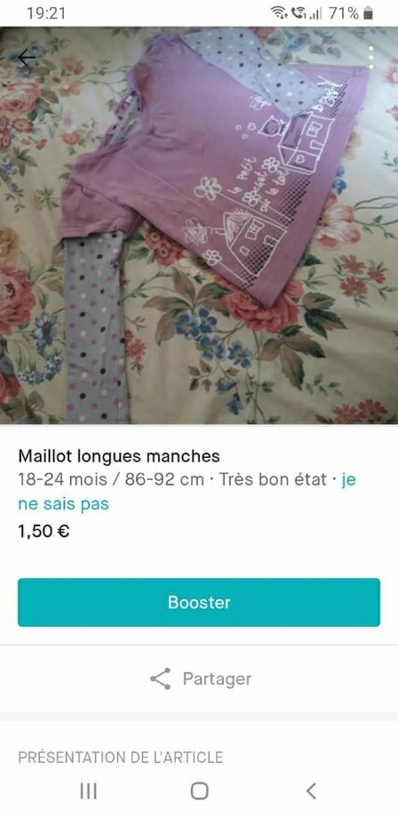 Lot 6 maillots longues manches - photo numéro 6