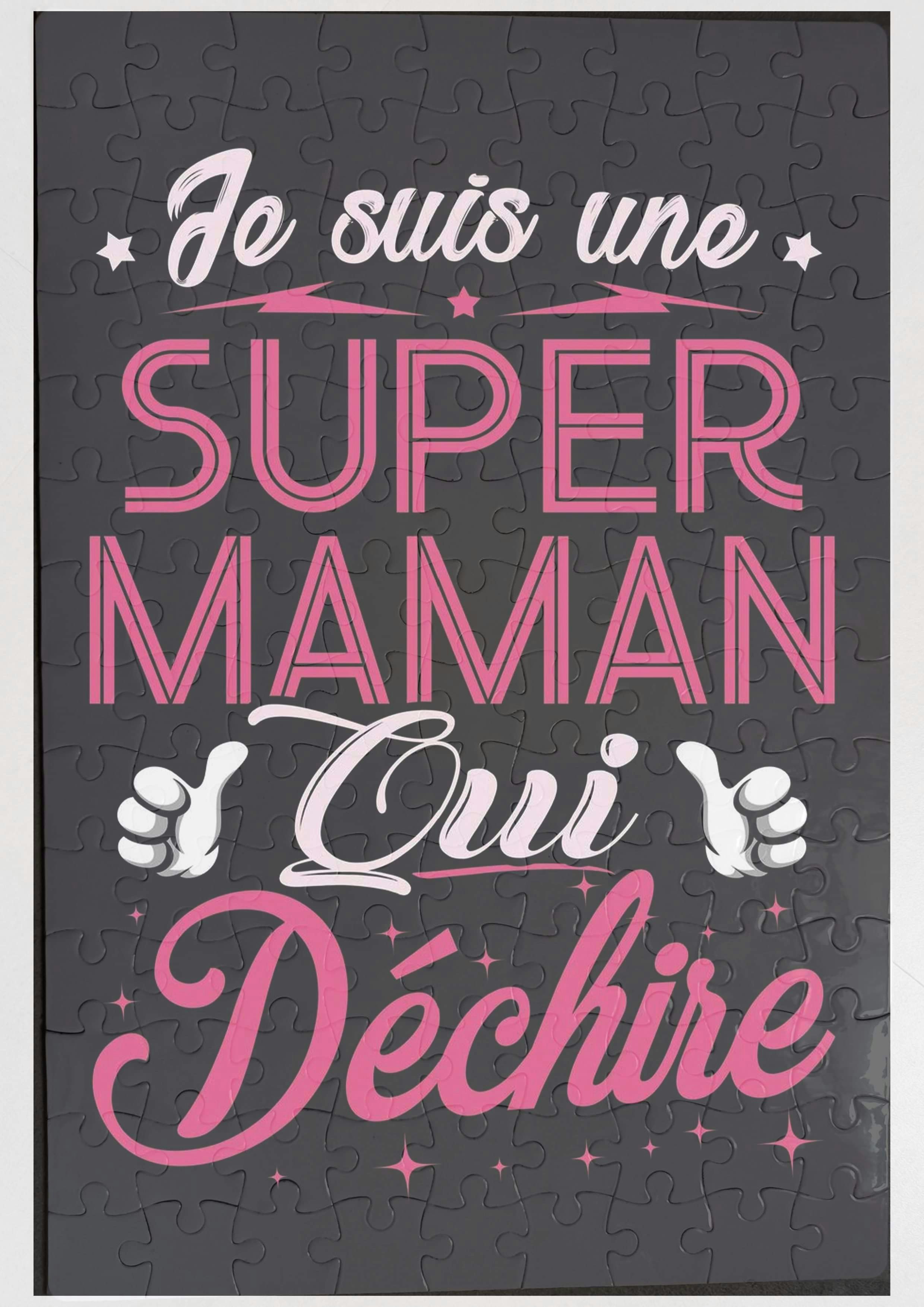 Puzzle pour les mamans .