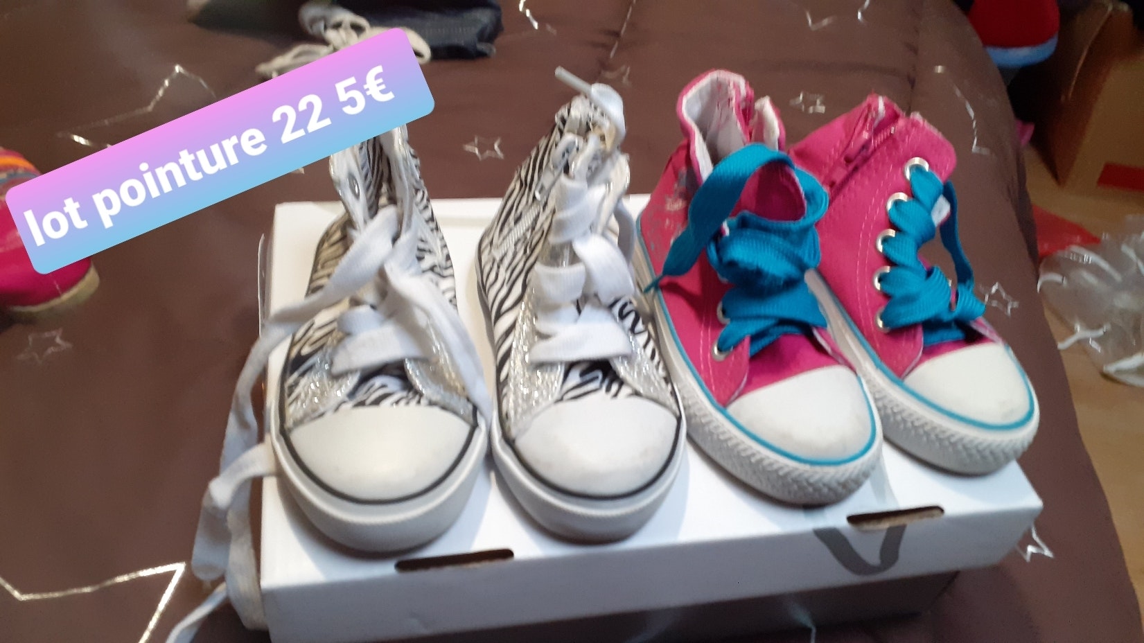 Lot chaussure fille