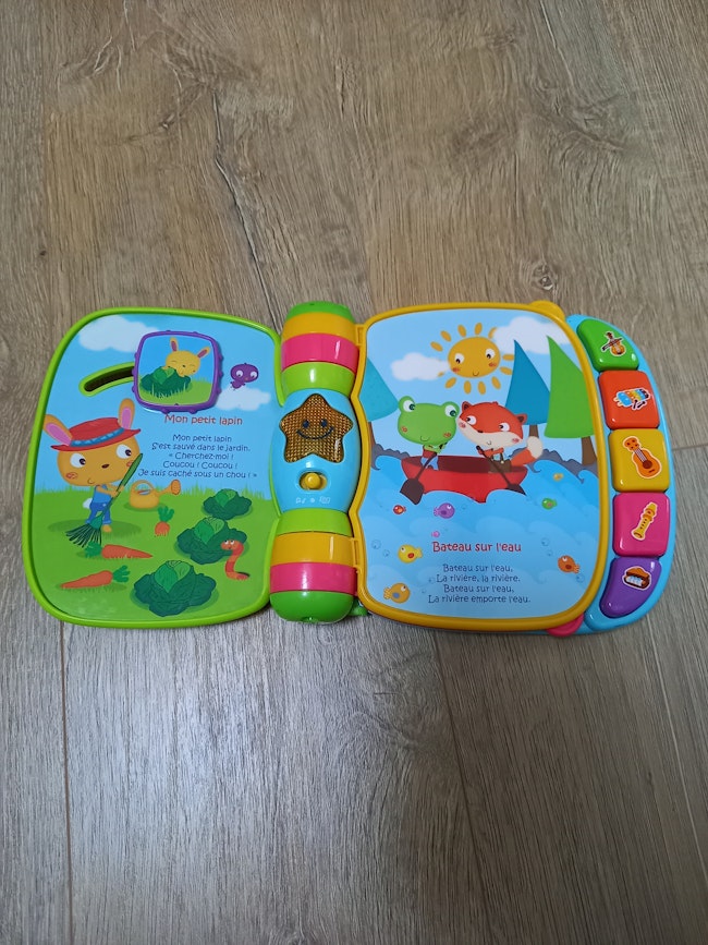 Livre Musical Vtech Beebs Achat Vente Bebe