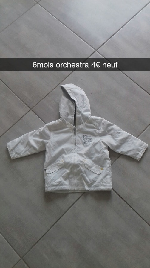 Manteau 6mois orchestra