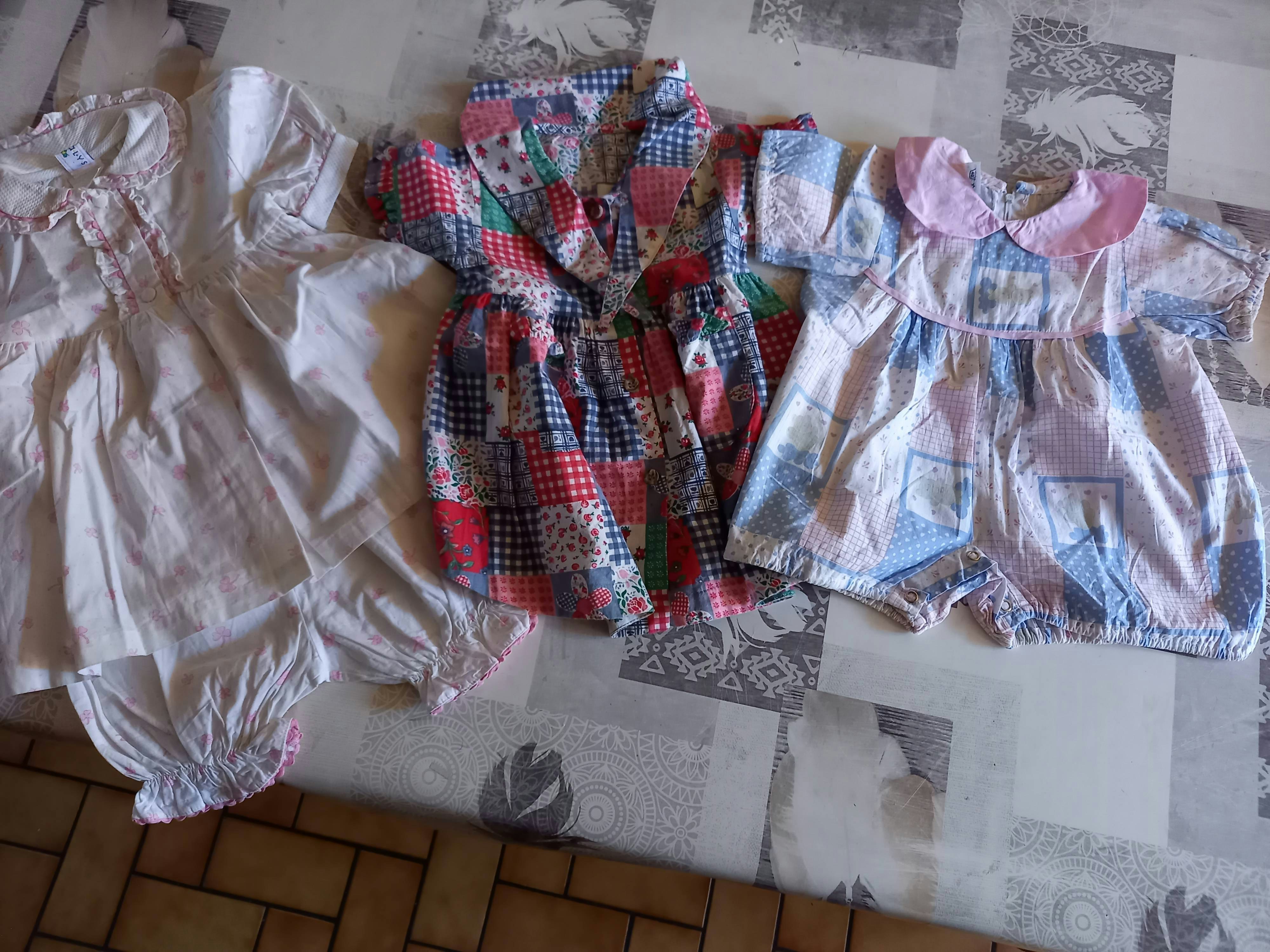 Lot 3 articles fille 1 an