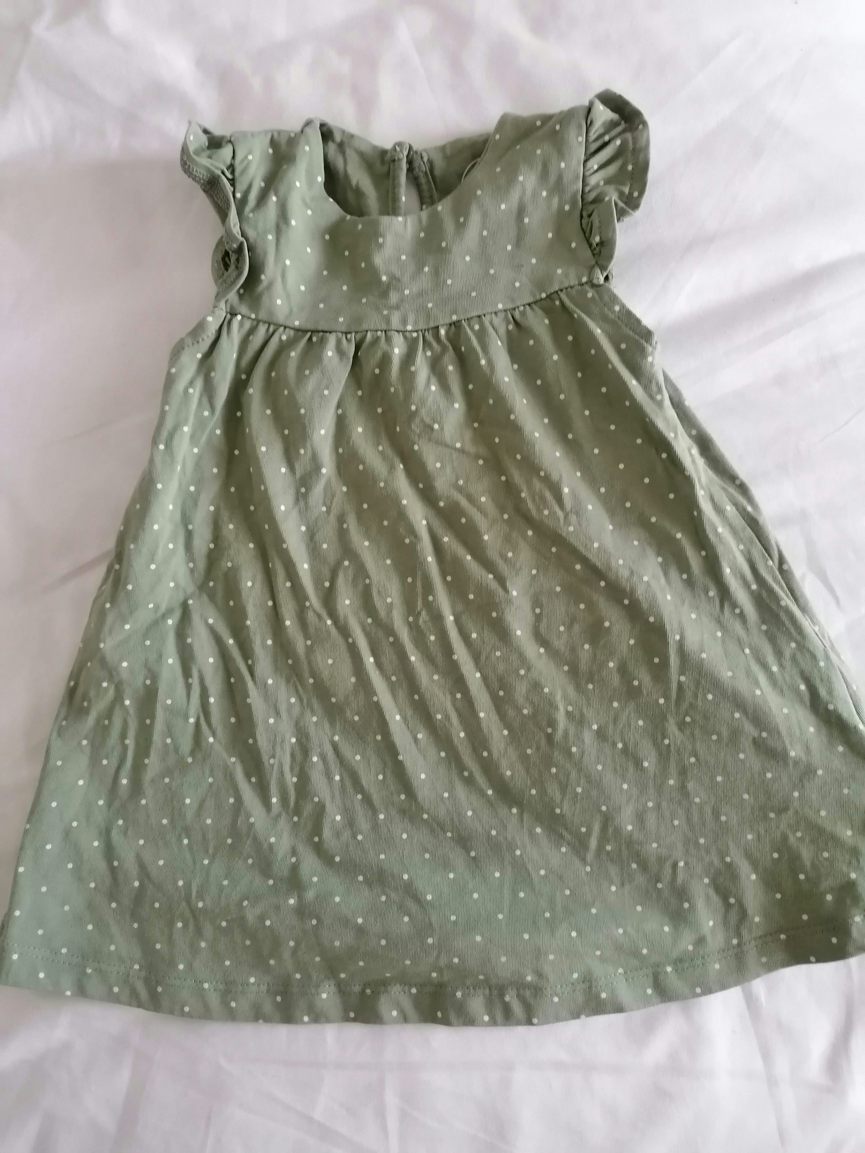 Lot de 2 robe longue HetM taille 74cm - photo numéro 2