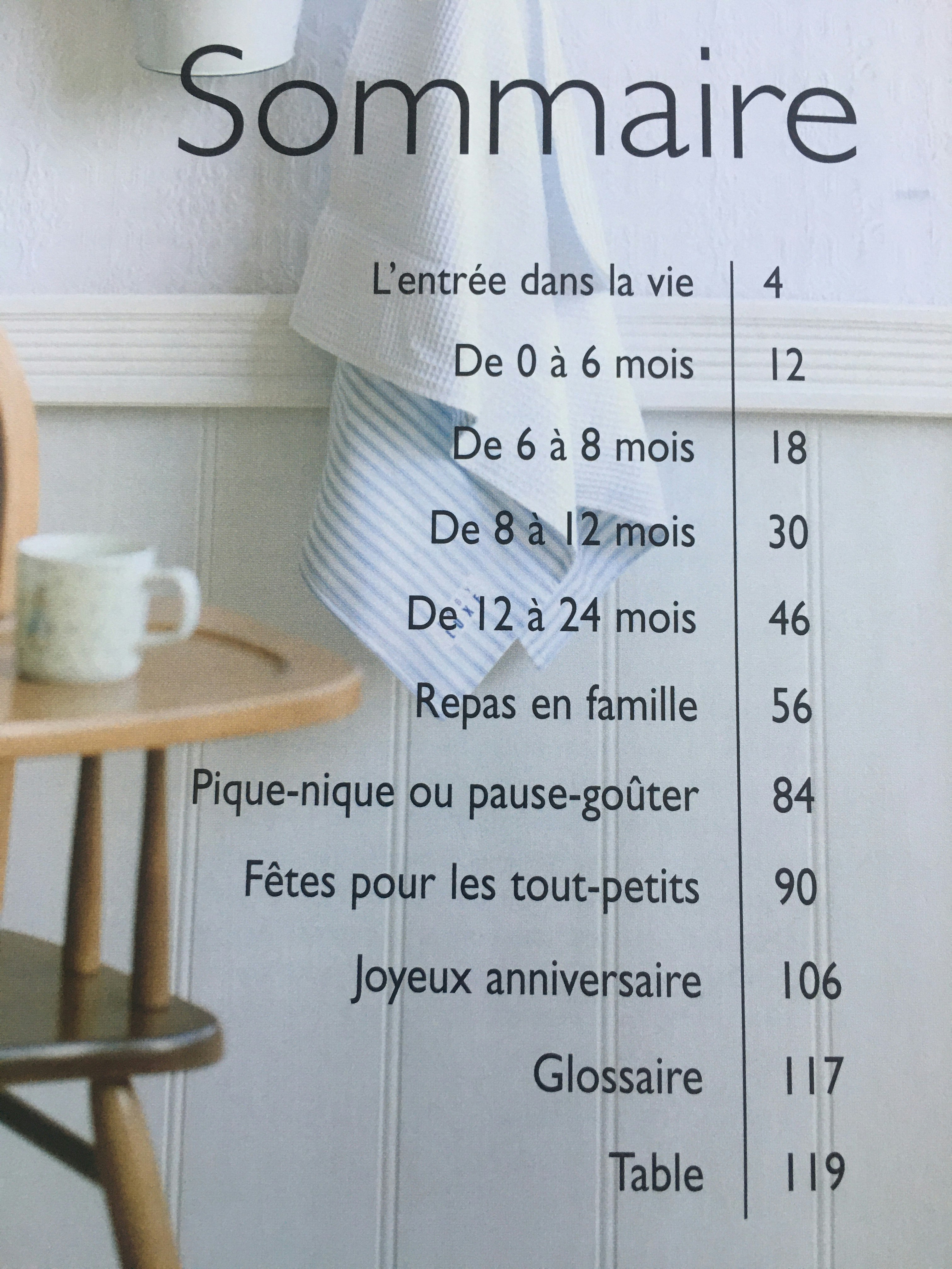 Livre de recettes pour bébé - photo numéro 3