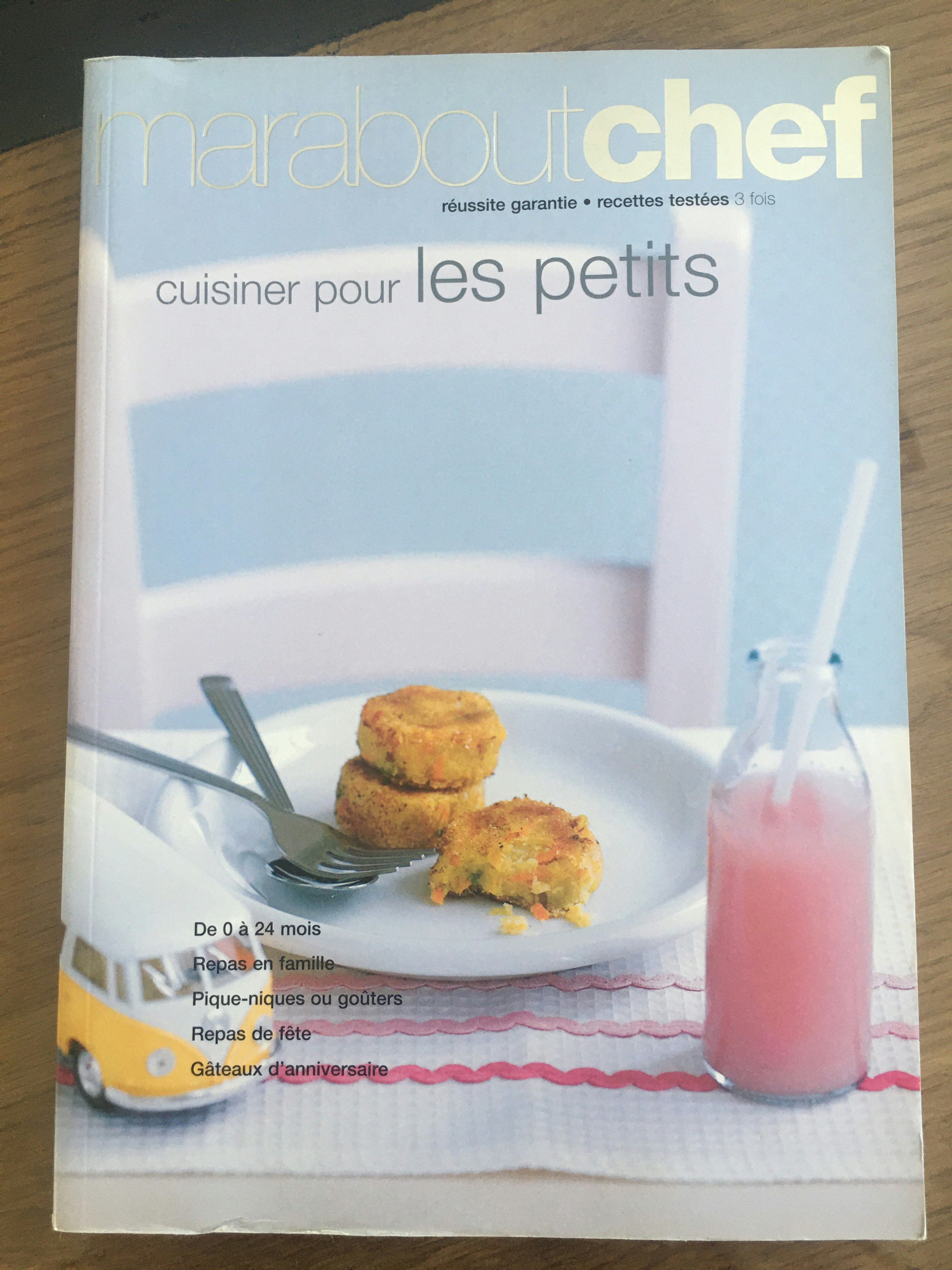 Livre de recettes pour bébé