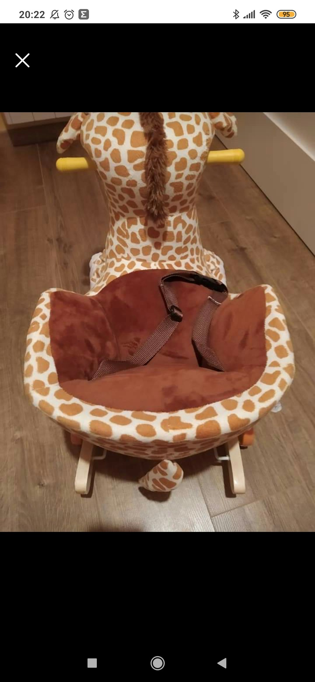 Girafe à bascule/roulettes - photo numéro 4
