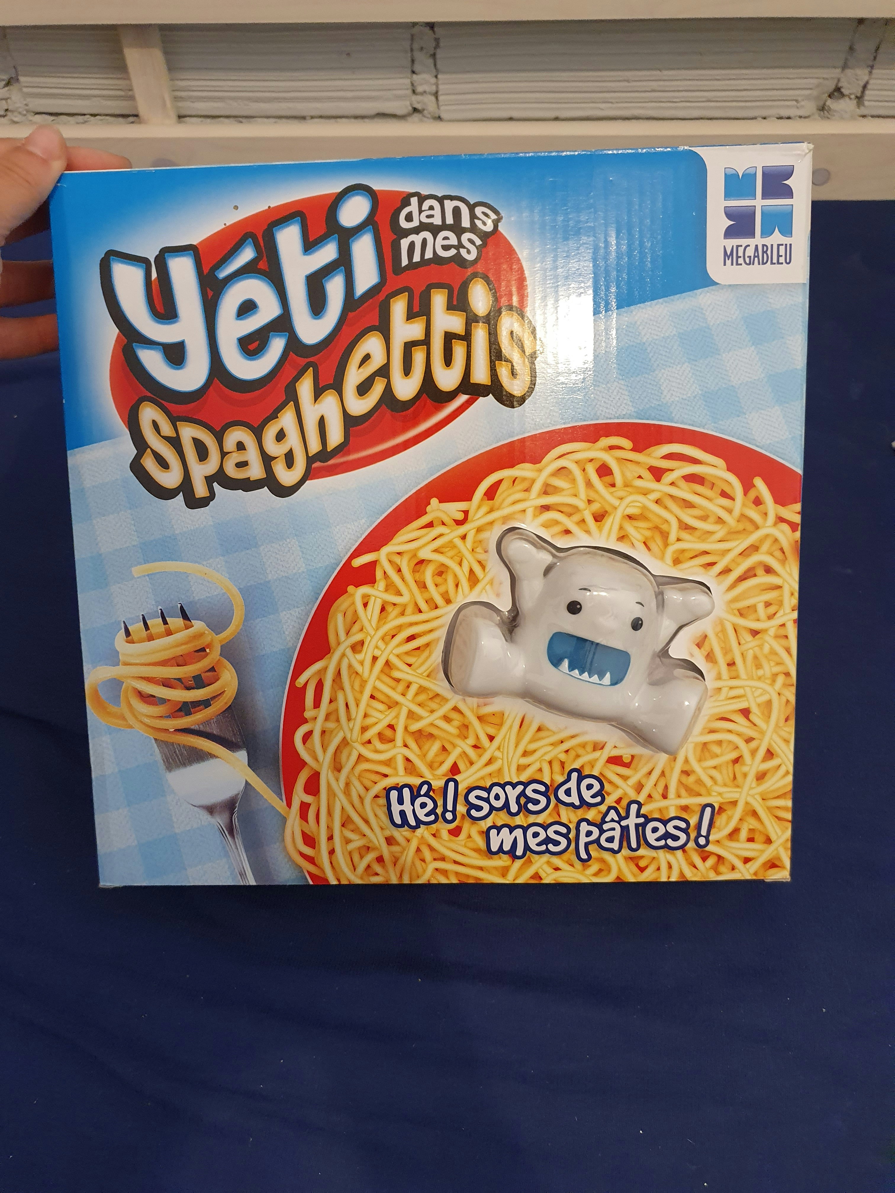 Yéti dans mes spaghettis