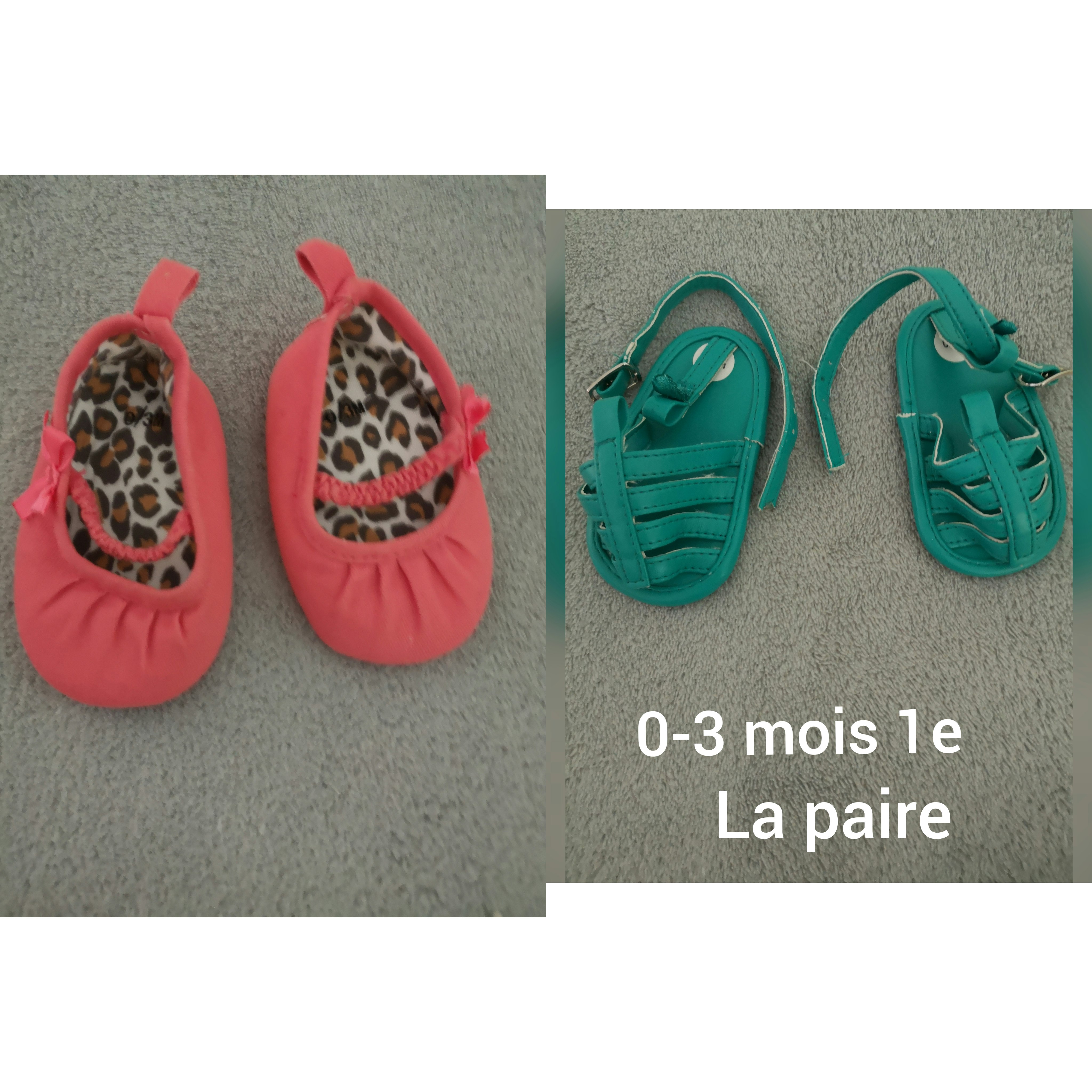 Chaussure 0-3 mois