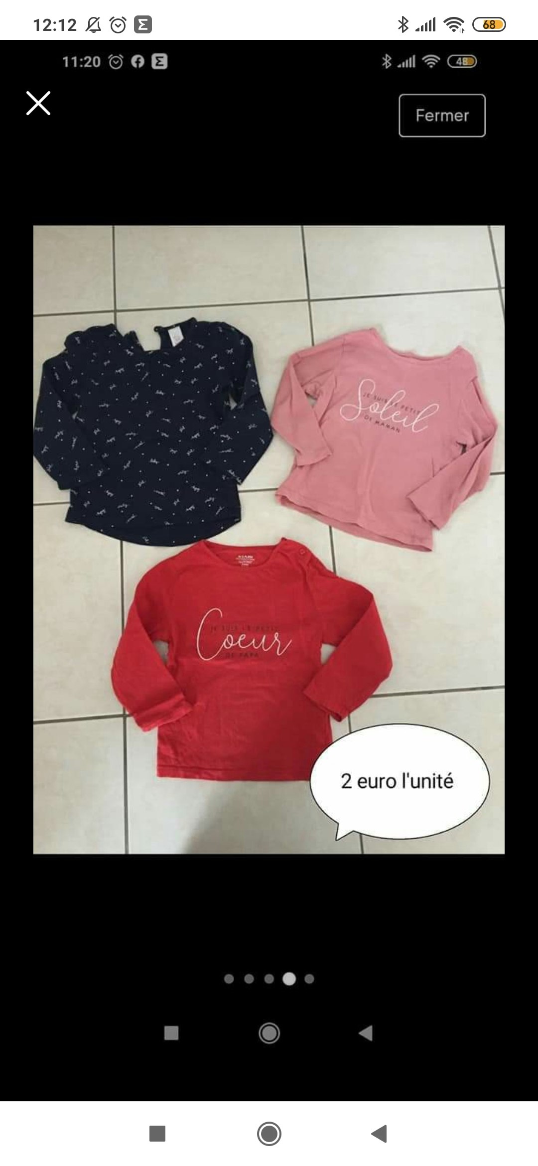 Vêtements fille 24 mois