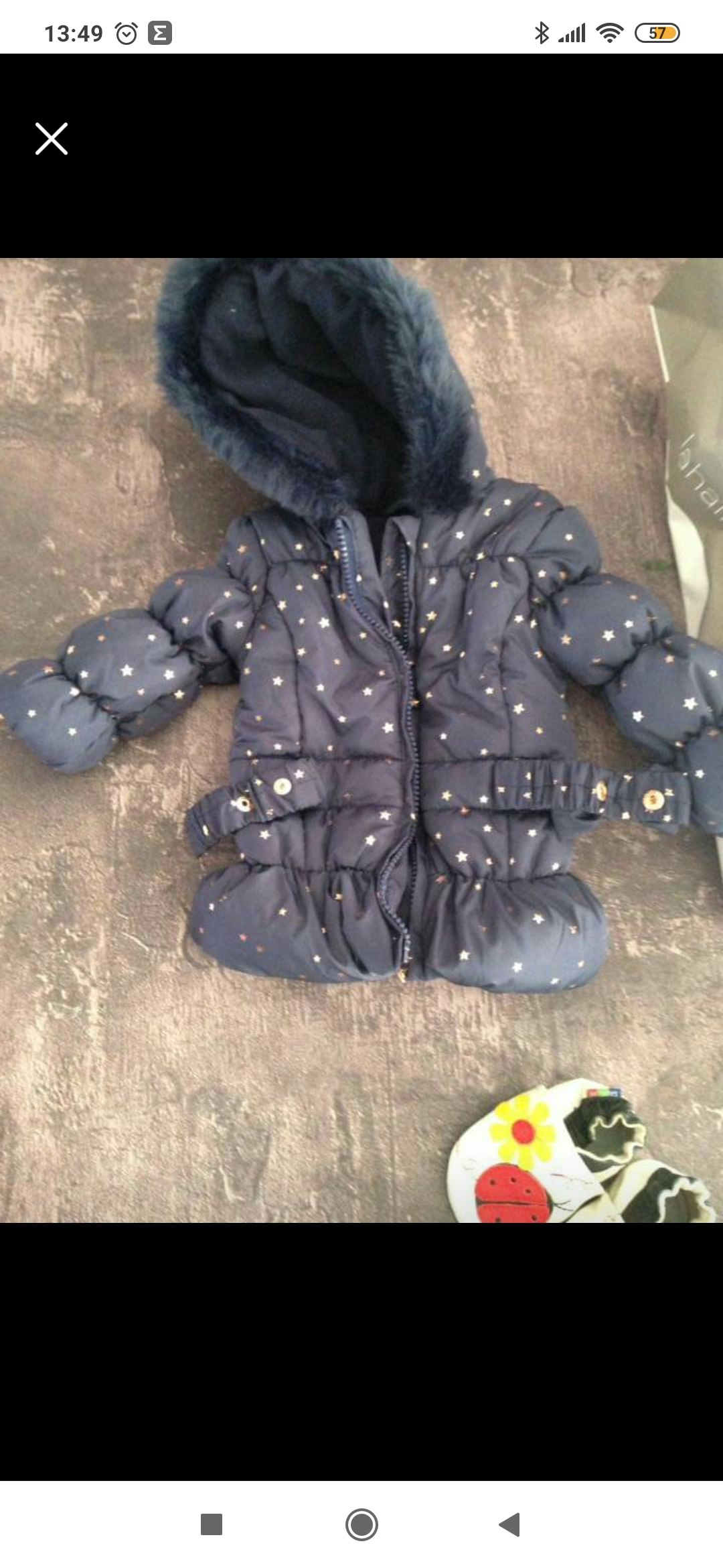 Manteau chaud fille