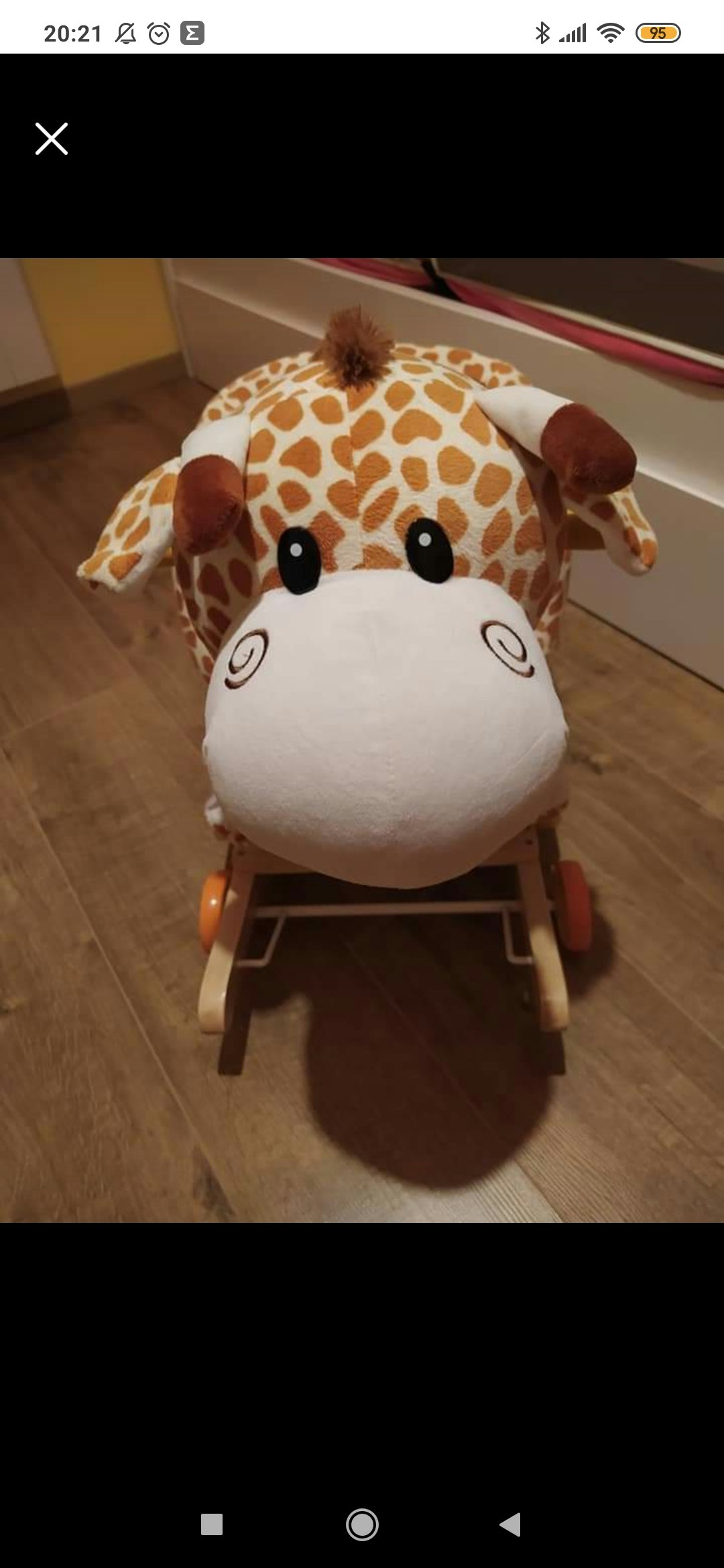 Girafe à bascule/roulettes - photo numéro 3