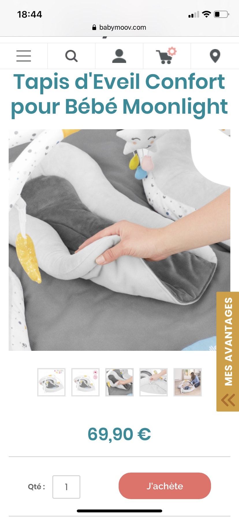 Tapis d’éveil confort - photo numéro 5