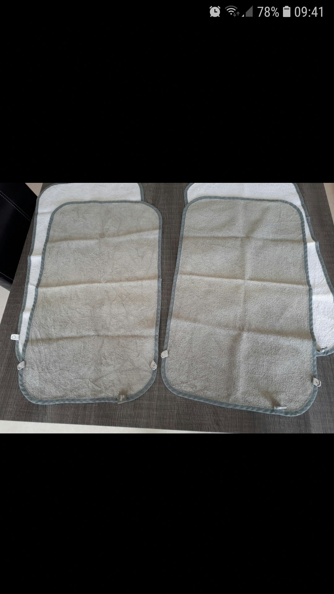 Lot de 4 serviettes à langer, BabyToLove