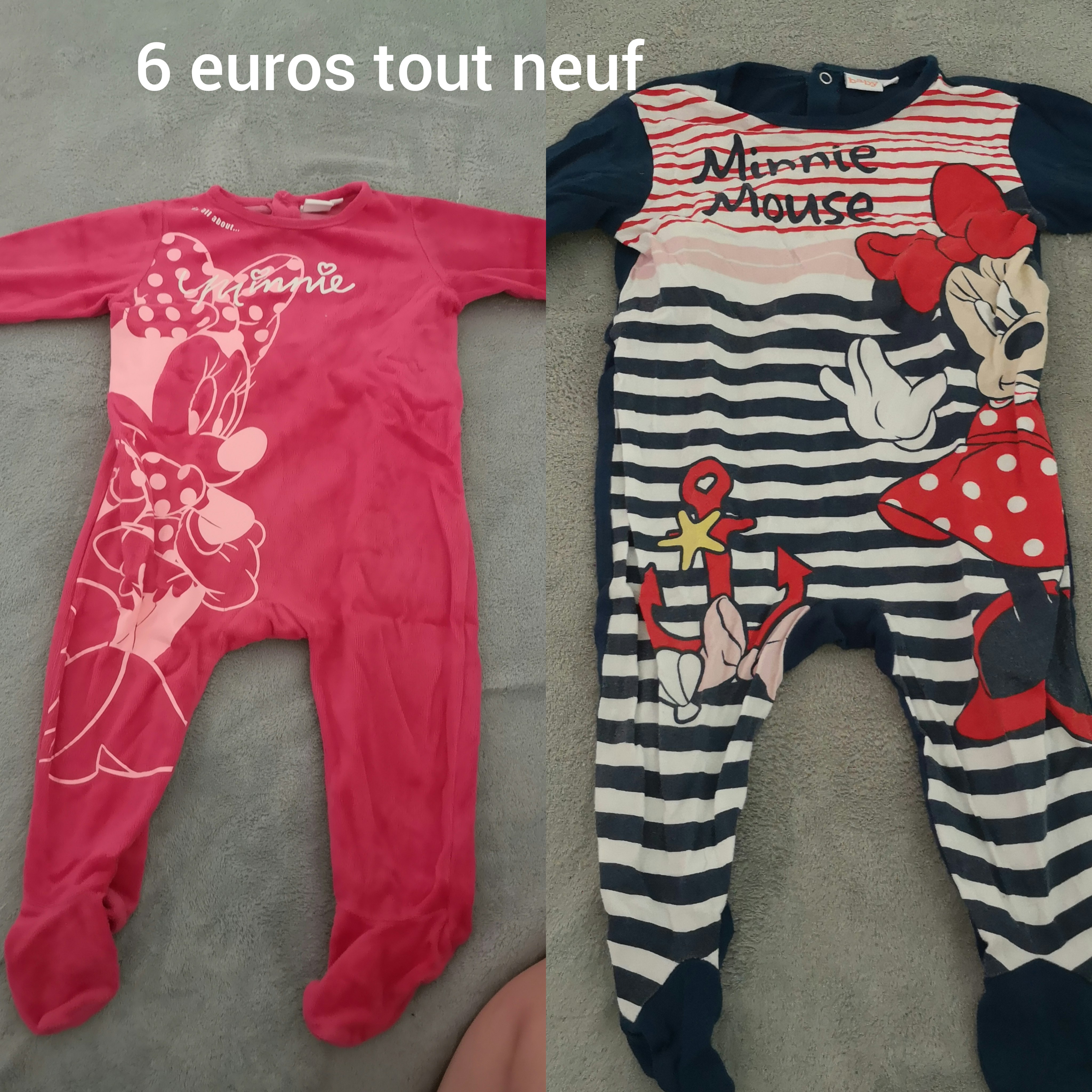 Lot de 4 pyjama minnie