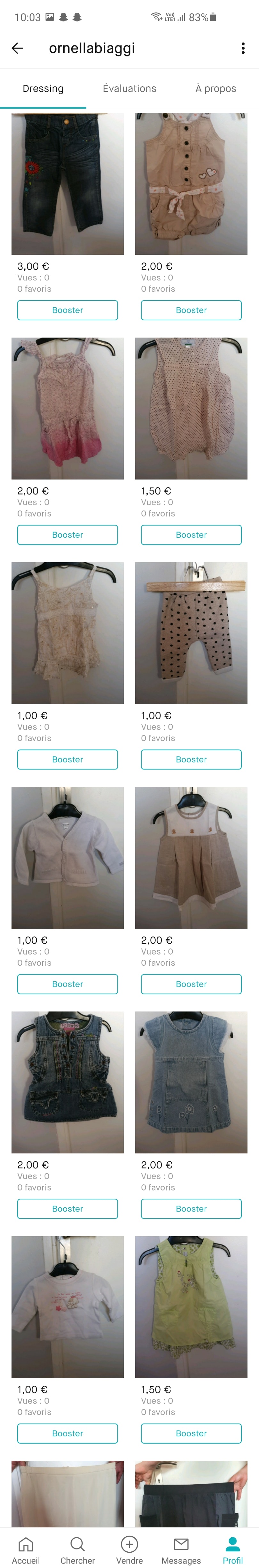 Vêtement été fille 24 mois